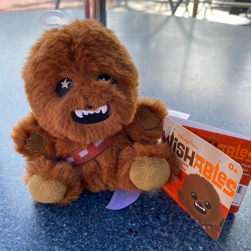 Disney Parks Chewbacca Wishables Plush Star Wars Disneyland 2022 May 4th